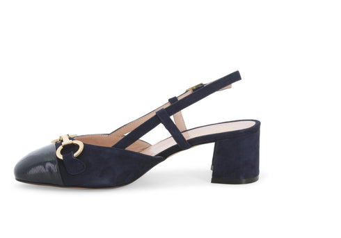 Melluso Donna Décolleté Pelle E1306-224130 Blu